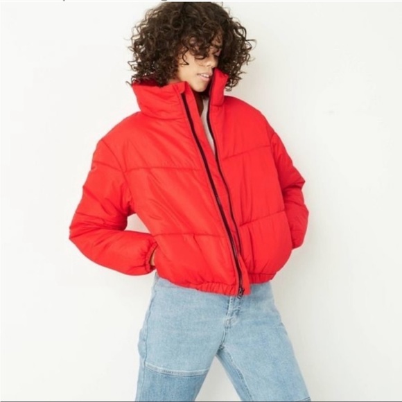 Wild Fable "Company Red" Puff Jacket, size XS - Picture 2 of 4